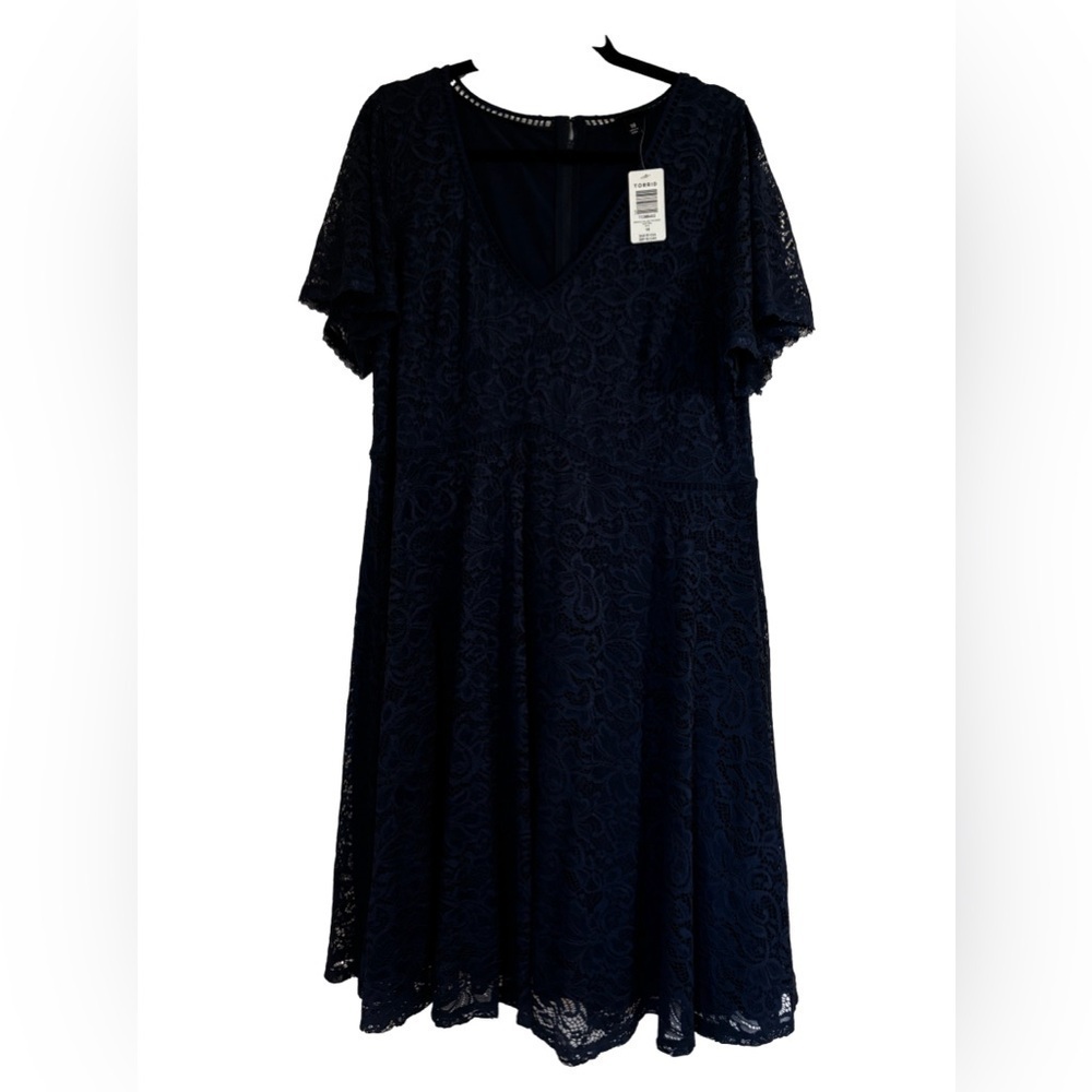 Women’s Torrid Navy Blue Lace Dress